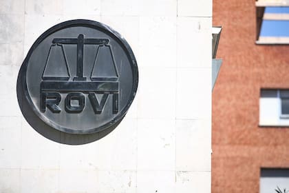 31/07/2020 Logo de los Laboratorios Farmacéuticos Rovi en sus oficinas ECONOMIA Eduardo Parra - Europa Press