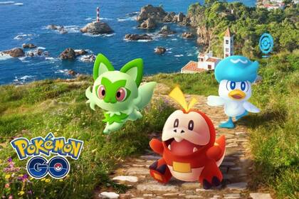 31/08/2023 Sprigatito, Fuecoc y Quaxly en Pokémon Go POLITICA INVESTIGACIÓN Y TECNOLOGÍA NIANTIC