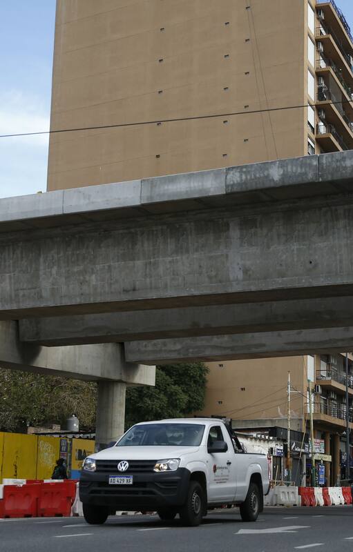 Avanza la ejecución de los viaductos San Martín y Belgrano Sur