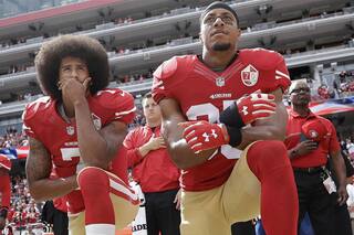 El emblema de la protesta contra el racismo podría jugar en el equipo de Trump