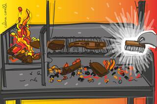 Un violento y preocupante dolor abdominal y un gran interrogante: ¿tuvo que ver el asado a la parrilla?