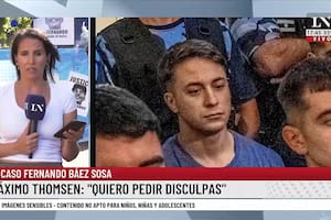 Caso Báez Sosa: Thomsen lloró y dijo “jamás se me hubiese ocurrido matar a alguien”