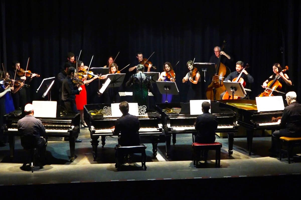4 pianos. Festival de Colonia