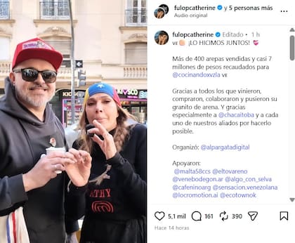 400 arepas vendidas y un saldo de 7 millones de pesos dejó como saldo el evento solidario
