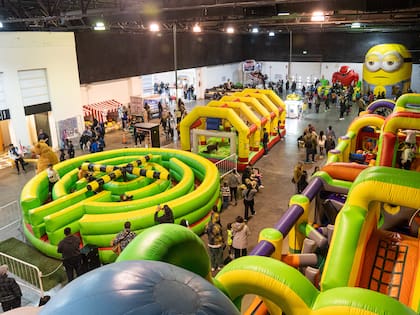 4500 metros cuadrados de pura diversión esperan a los chicos en Boom Play BA