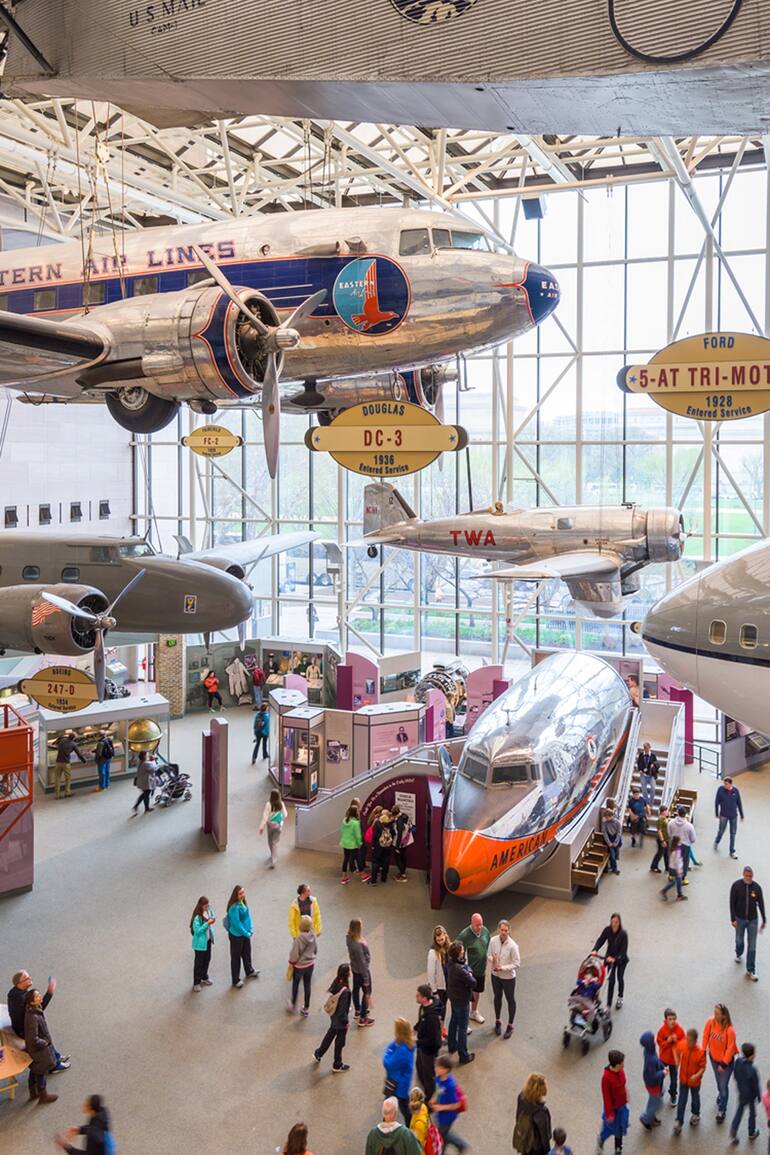 48 horas en Washington DC: Museo de Aire y Espacio