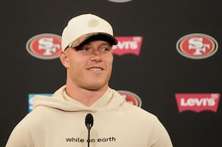 49ers prometen reducir la carga de trabajo de Christian McCaffrey aunque no quiera