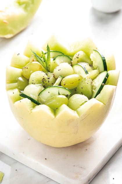 Melones: de la huerta a la ensalada, al postre o al trago