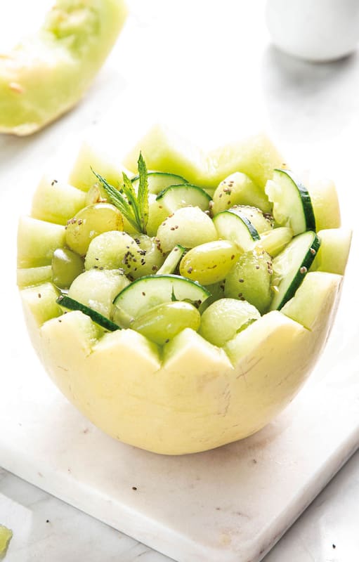 Melones: de la huerta a la ensalada, al postre o al trago