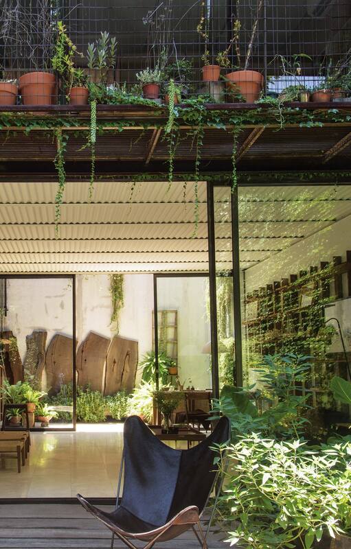 Caballito. Entre un jardín y un patio, una cálida casa de ambientes unificados