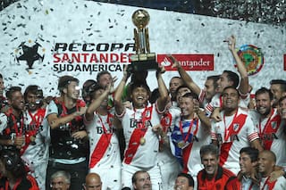 River volvió a ganarle a San Lorenzo 1-0 y gritó campeón de la Recopa Sudamerica