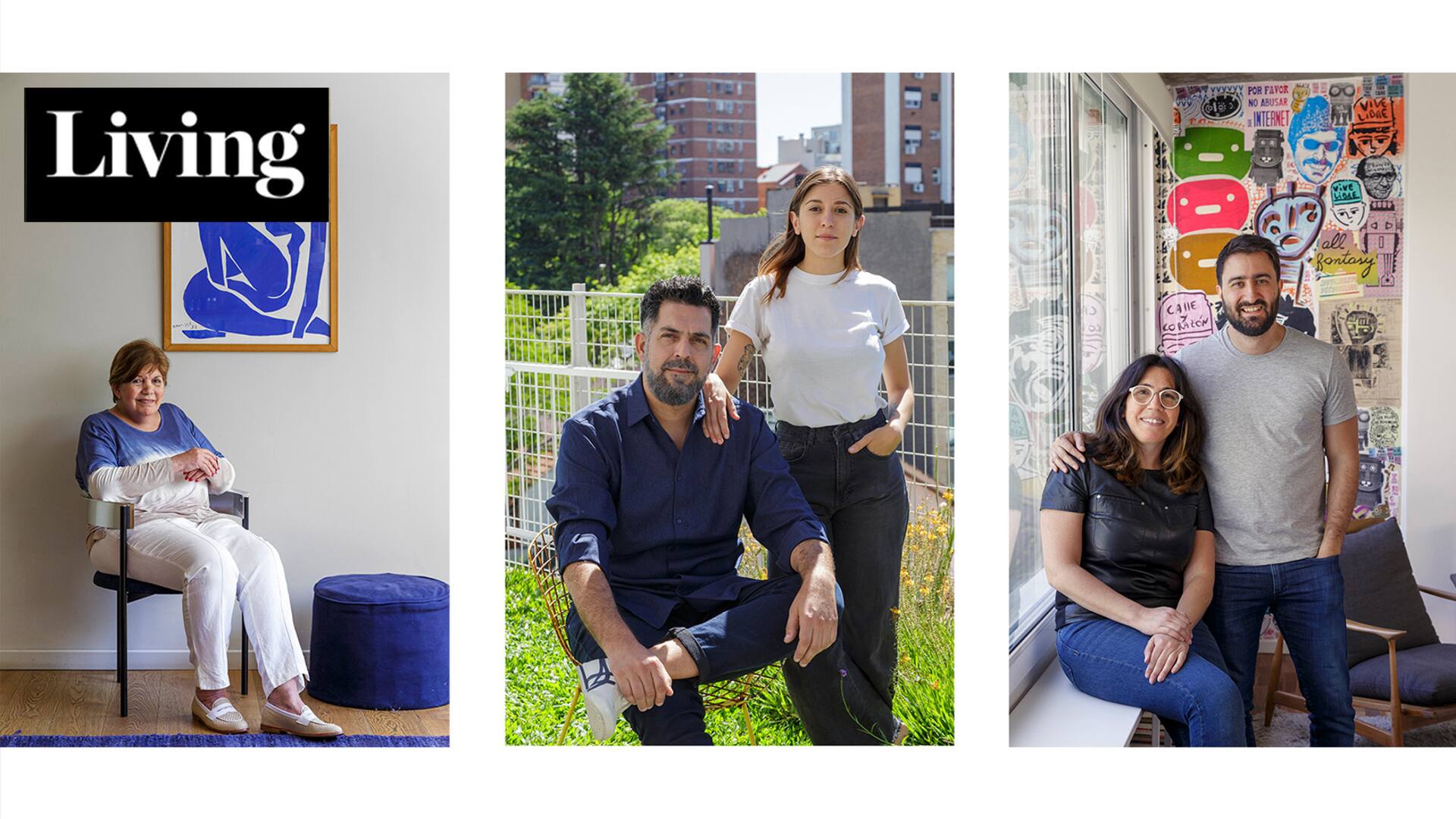 ¿Te la perdiste? Te invitamos a los departamentos de tres vecinos que, además, son familia