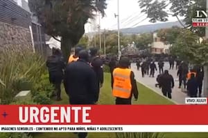 La crítica de Luis Novaresio tras el ingreso de manifestantes a la legislatura de Jujuy: "Falta de profesionalismo"