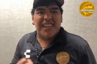 Maradona mostró su costado más "mexicano": el video donde practica el acento