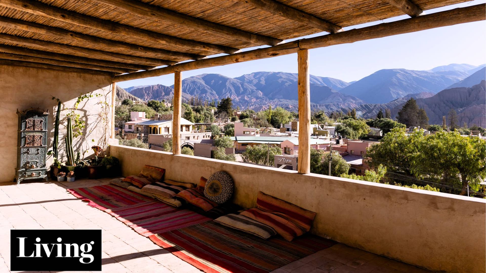 A los 50, decidió construir una casa de adobe y pirca en su pueblo preferido de Jujuy