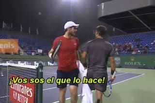 Video. La discusión Fognini-Murray: el grito en una volea que desató la bronca