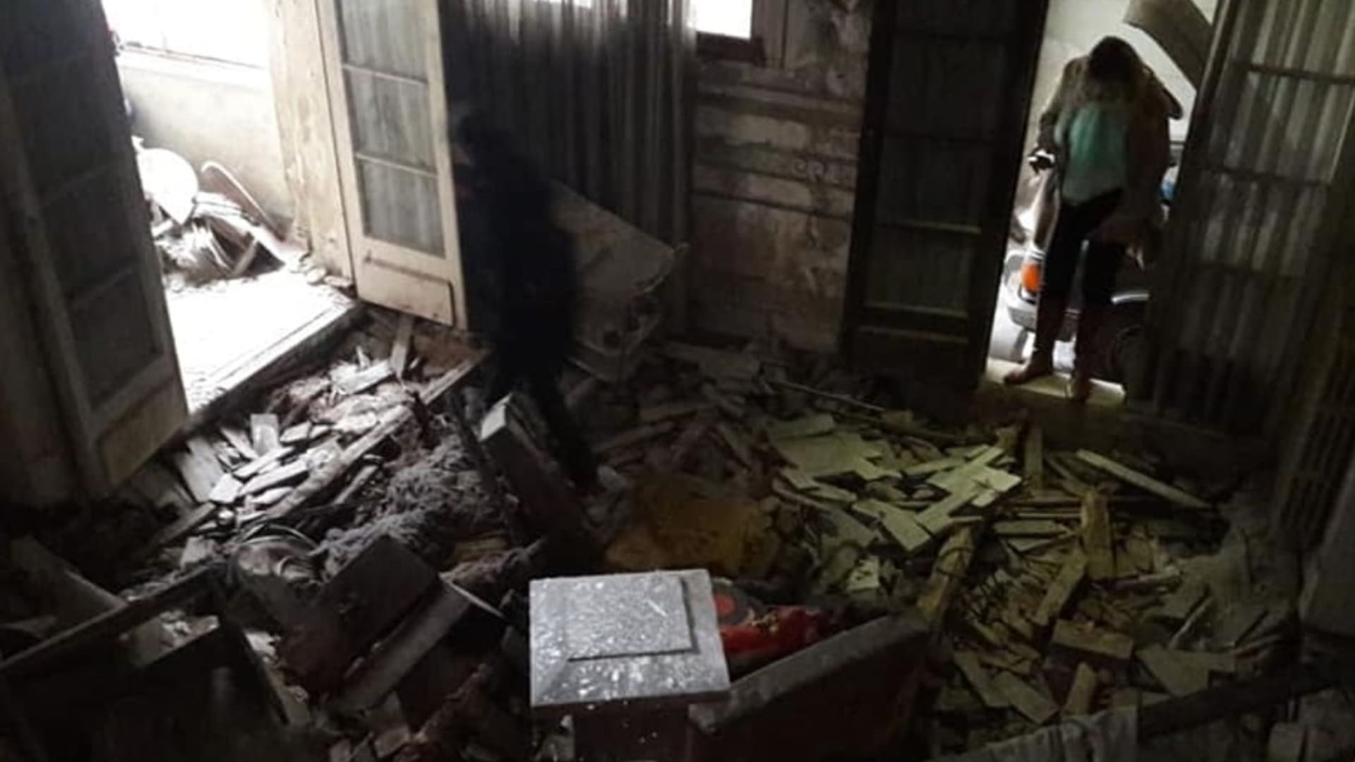 Los zapatos de Barreda, en el cuarto en el que vivía cuando cometió el cuádruple crimen
