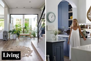 Renovaron su casa de Punta Chica con una cocina azul, escritorio para compartir y un tercer piso con pileta