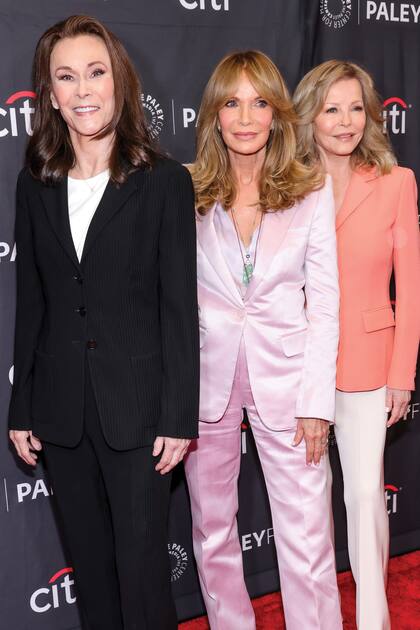 6 de abril. Kate Jackson, Jaclyn Smith y Cheryl Ladd, juntas en el
Dolby Theatre