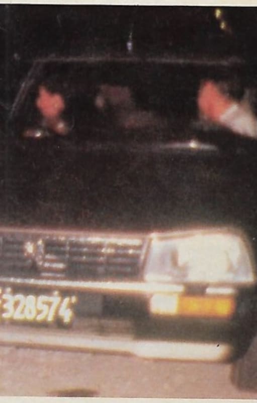 6 de febrero de 1987. Nancy Herrera y Cacho Fontana juntos en la foto que fue tapa de la revista Gente e hizo hablar a todo el país.