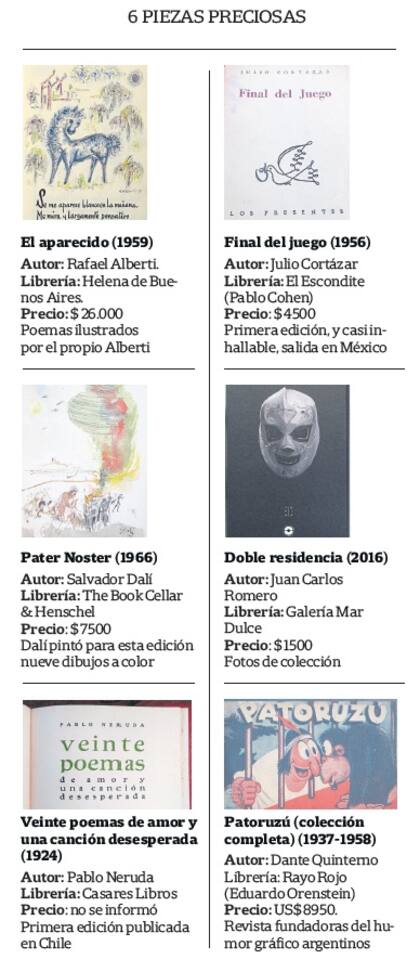 6 piezas literarias