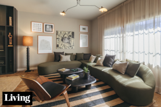 Texturas, color y guiños Mid Century en la renovación de una casa de los años 60