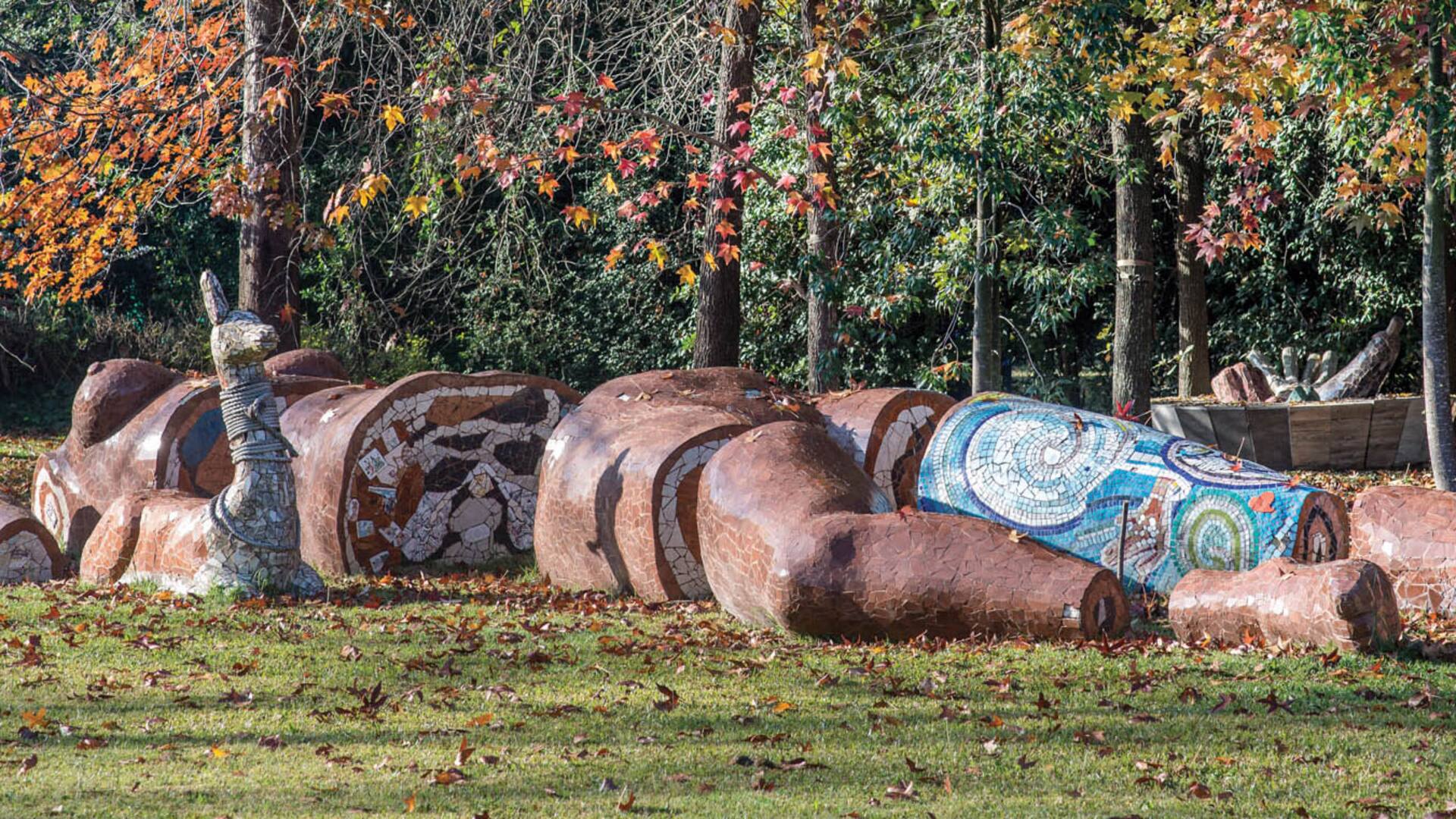 Nushi Muntaabski, artista del mosaico: "La naturaleza me acompaña siempre en mis procesos creativos"