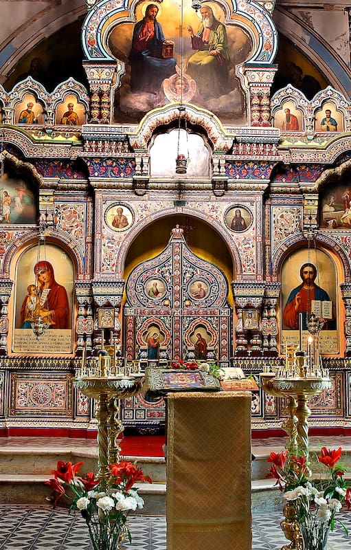 Iglesia Ortodoxa: la joya de la arquitectura rusa que Borges visitaba cuando había funerales