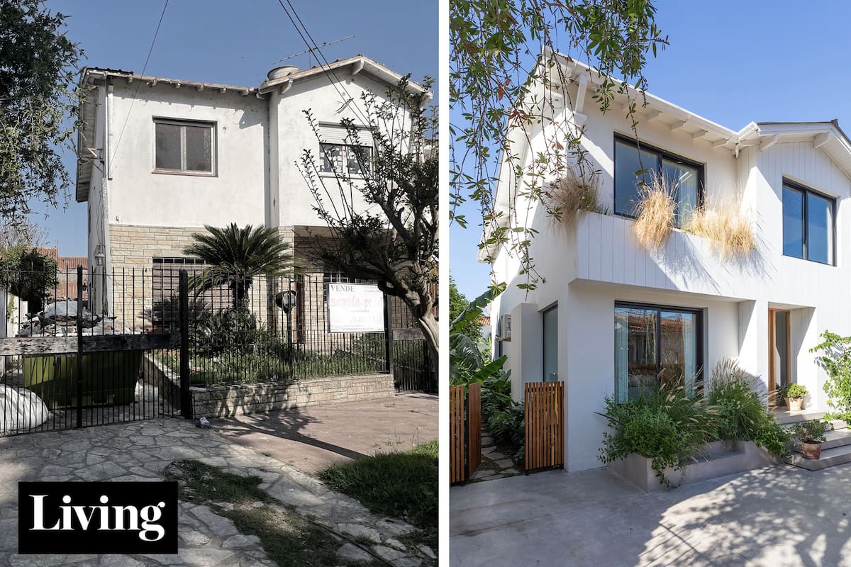 ¿Te la perdiste? Con nuevos colores y materiales, actualizaron respetuosamente su chalet con jardín en Tigre