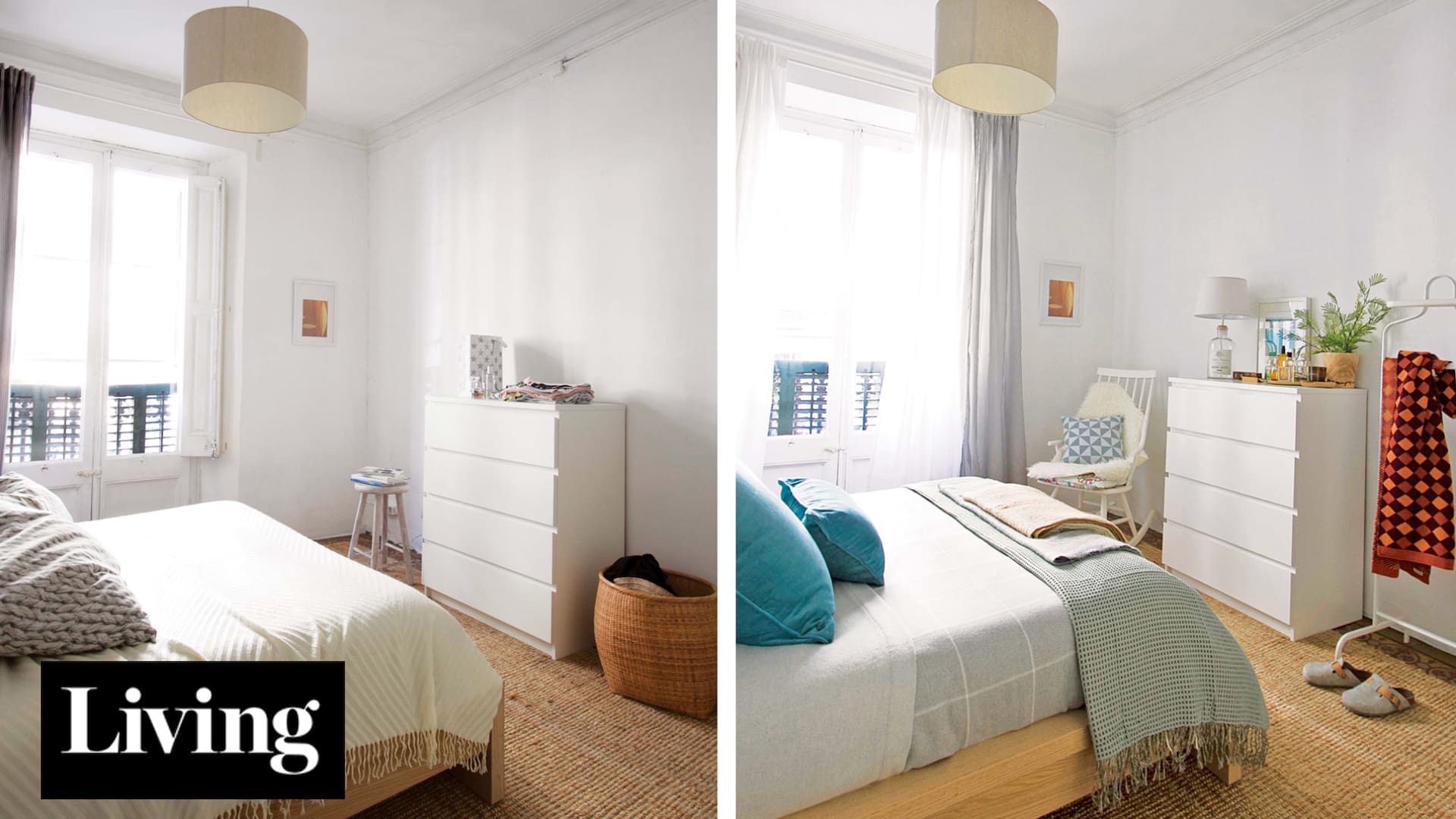 Antes y después: Cambios chiquitos en la decoración para alegrar ambientes desangelados
