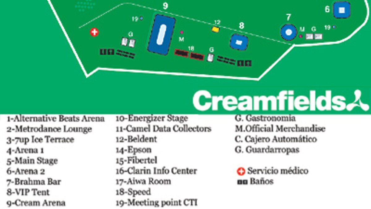 Creamfields Address Creamfields: la fiesta llegó - LA NACION
