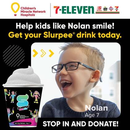 7-Eleven se unió a Children’s Miracle Network Hospitals para ayudar a los hospitales infantiles en ese país