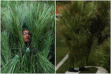 70 horas de trabajo se tradujeron en más de US$1000 por integrar una escenografía humana que formó parte del Super Bowl, uno de los eventos televisivos más vistos del año en EE.UU.