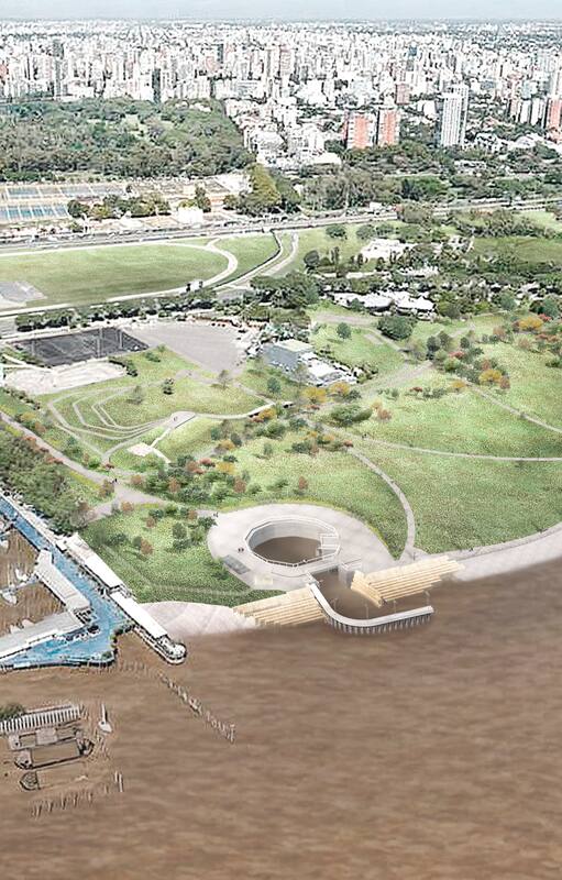 En la ciudad: suman un nuevo parque donde funcionaba un obrador de una importante obra hídrica