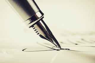 La lapicera se quedó sin tinta