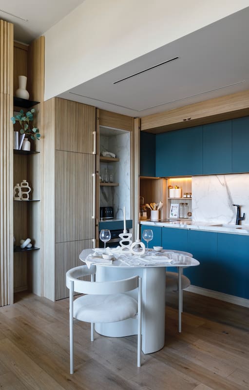 Los nuevos departamentos. Cómo diseñar (y ocultar) la cocina para tener un espacio integrado, prolijo y estético