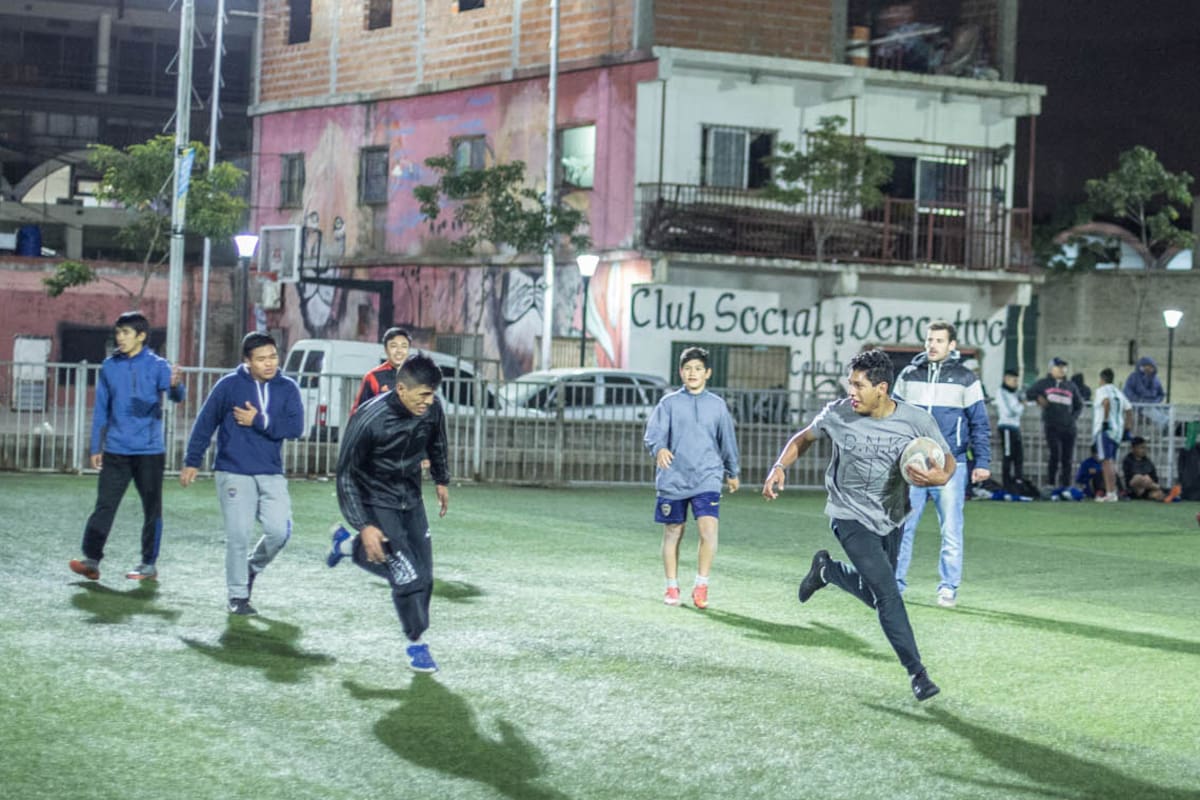 El club de rugby que nació en la Villa 31 y hoy tiene 150 miembros