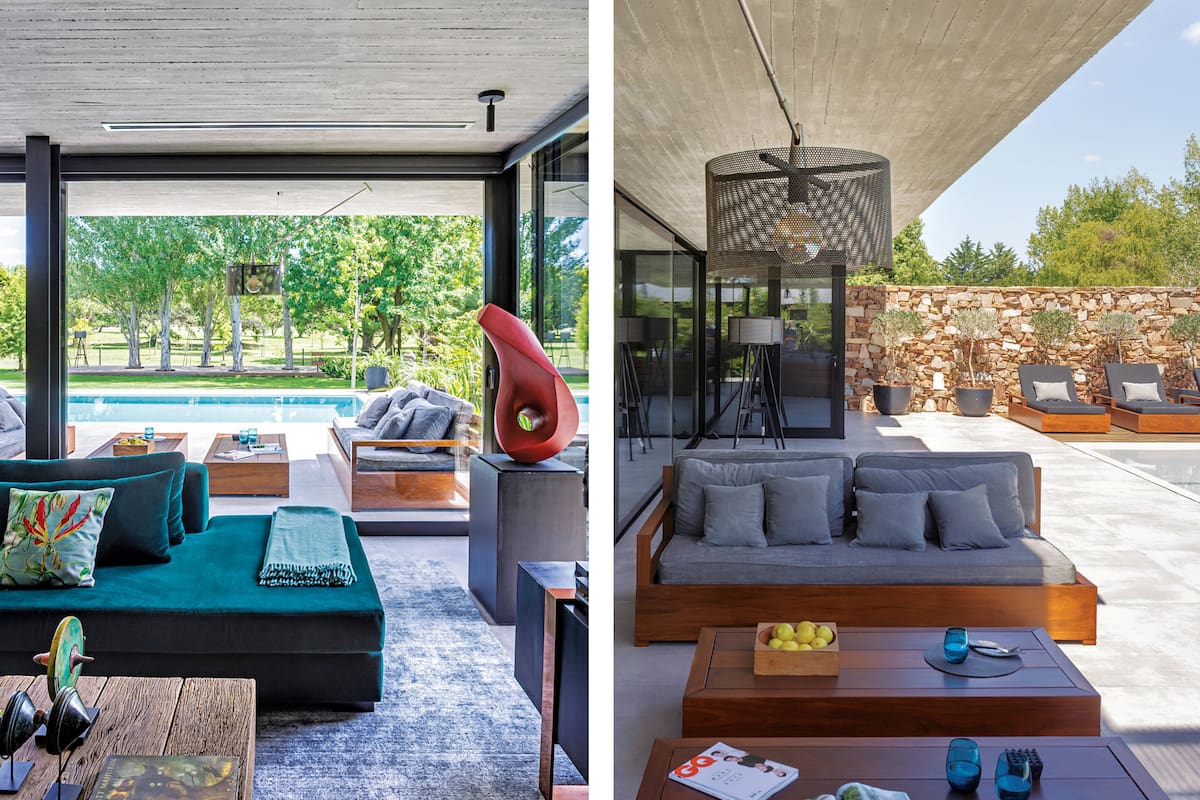 Con impronta masculina y mirada oriental, un proyecto de interiorismo para una casa en las afueras de La Plata hizo del negro y su profundidad intimista una apuesta para sofisticar el exceso de luz.