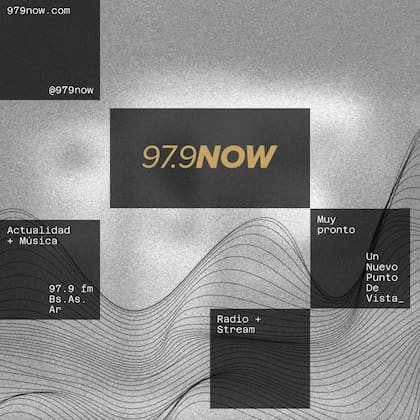 97.9 Now, además, estrenó logotipo nuevo
