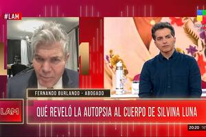 Fernando Burlando habló sobre los resultados preliminares de la autopsia de Silvina Luna