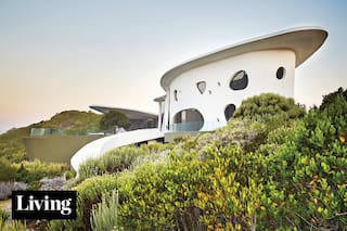 "Al estar sobre las dunas, busqué una arquitectura orgánica, pero no por eso menos espectacular"