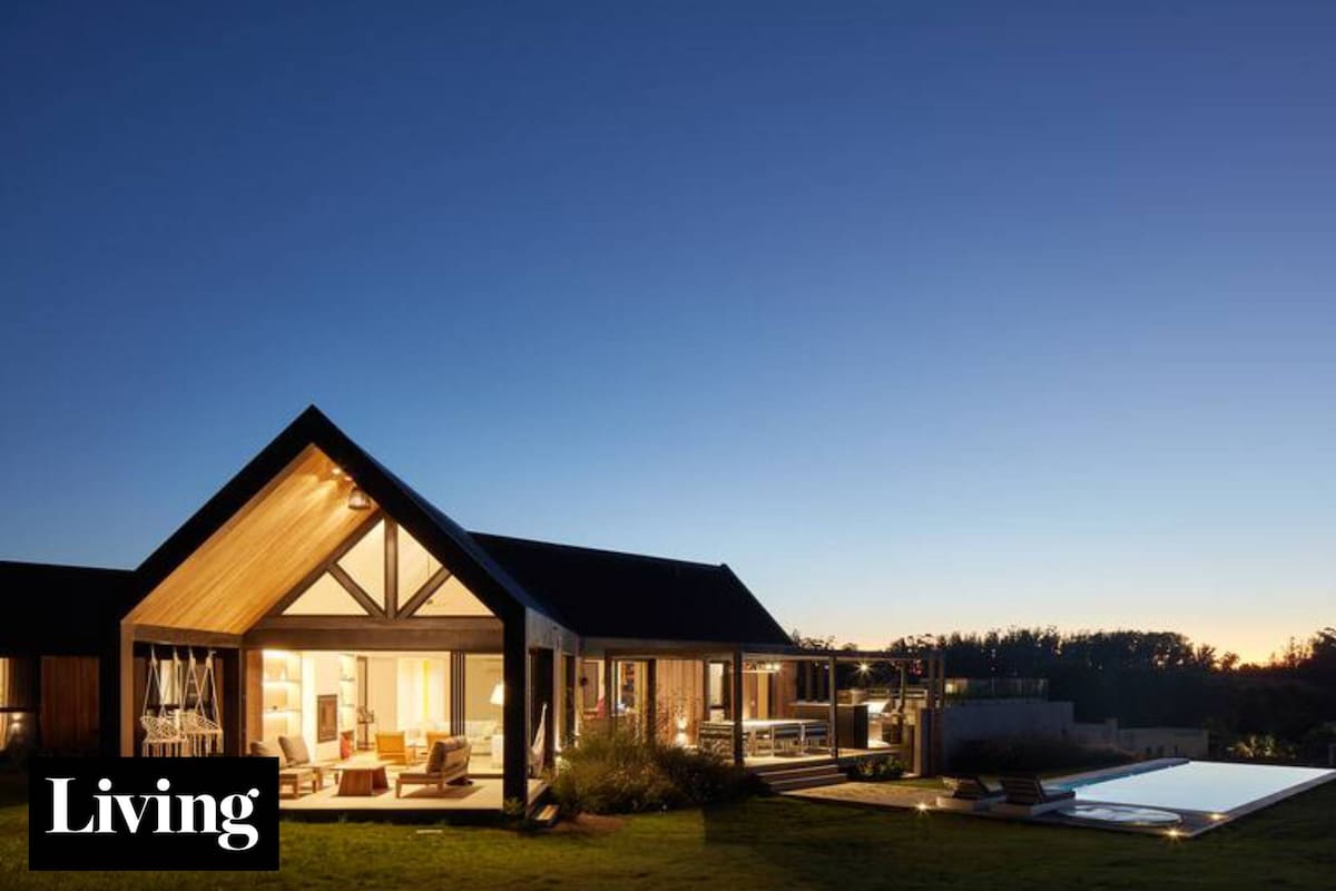 Una casa de campo en Maldonado, pensada para darles independencia tanto a sus dueños argentinos como a sus huéspedes