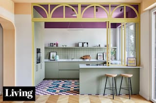 Un departamento que fusiona el diseño italiano con el estilo francés