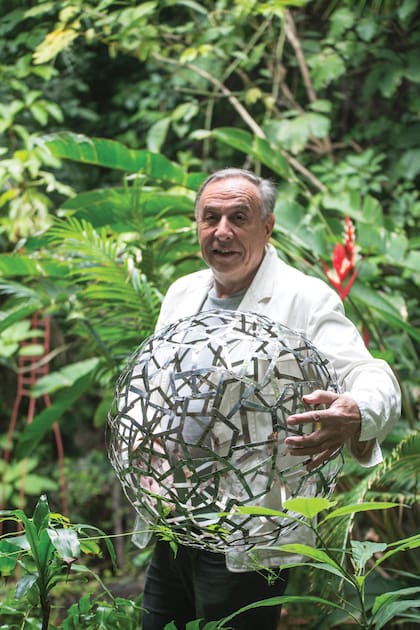 Julio Pérez Sanz, artista: “El jardín siempre fue una fuente inagotable de inspiración"