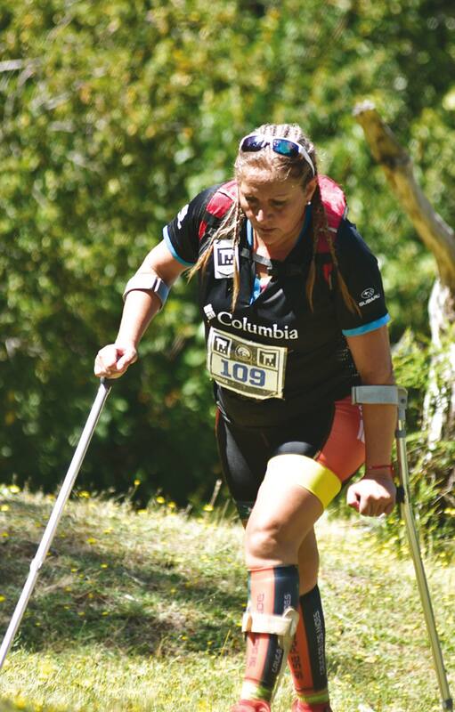Hazaña. Era maratonista, tuvo un ACV y a los 52 años cruzó los Andes con muletas
