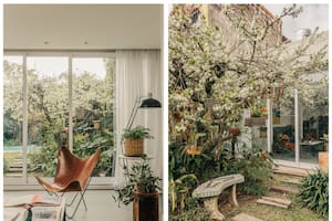 Seguimos a dos arquitectos en su mudanza a esta casa con un añorado jardín
