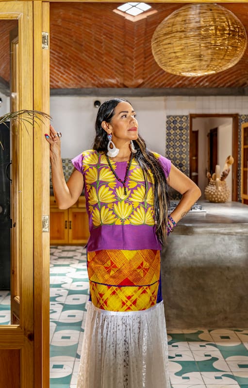 Visitamos a la cantante mexicana Lila Downs en su casa de Oaxaca
