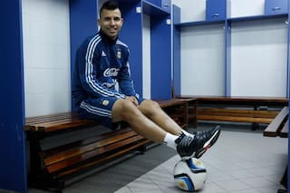 Sergio Agüero: "Hay equipo para que la ausencia de Messi se note menos"