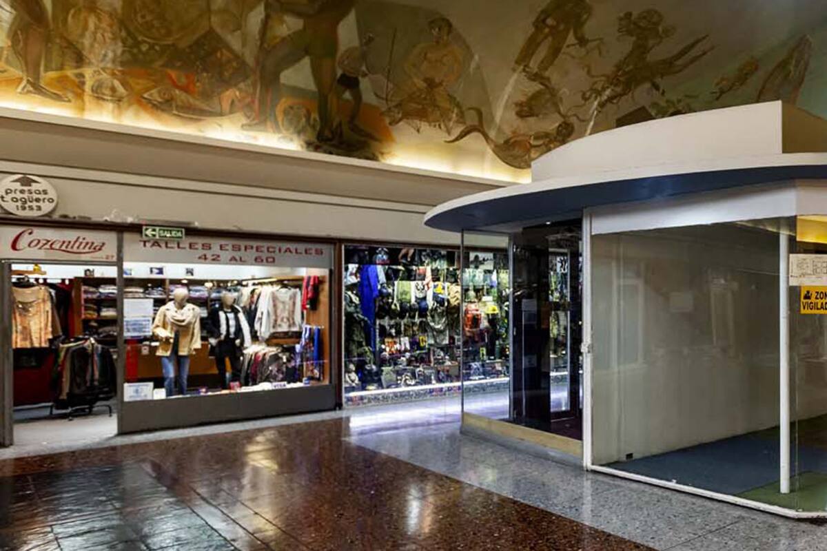 Secreto de la arquitectura porteña: la clásica Galería Santa Fe