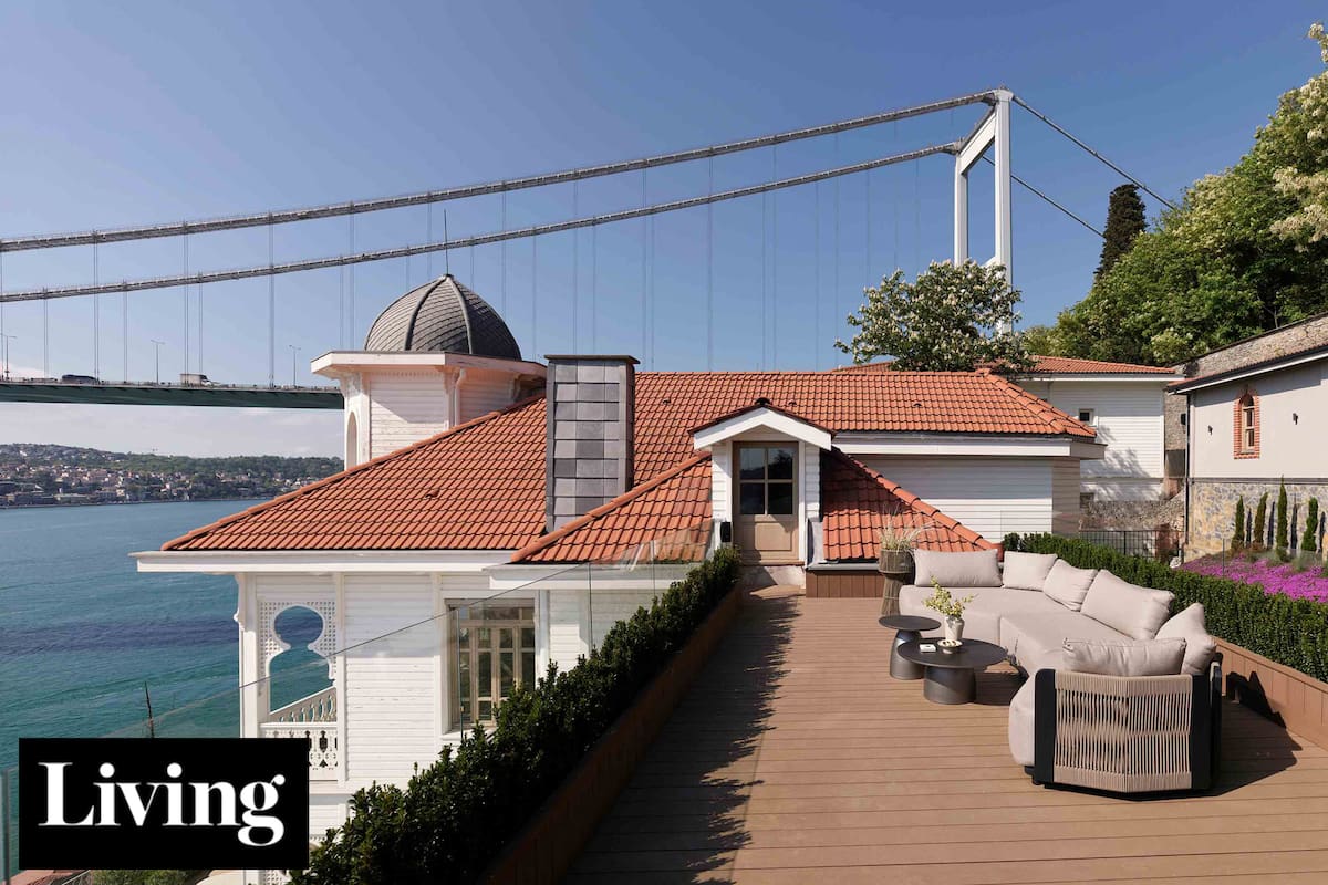 Un “refugio de invierno” del período otomano se transformó en una residencia familiar contemporánea